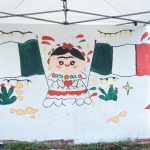 TEQUIO POR LA PATRIA: ESTUDIANTES DEL ITSPÁNUCO REALIZAN MURAL POR LOS FESTEJOS PATRIOS